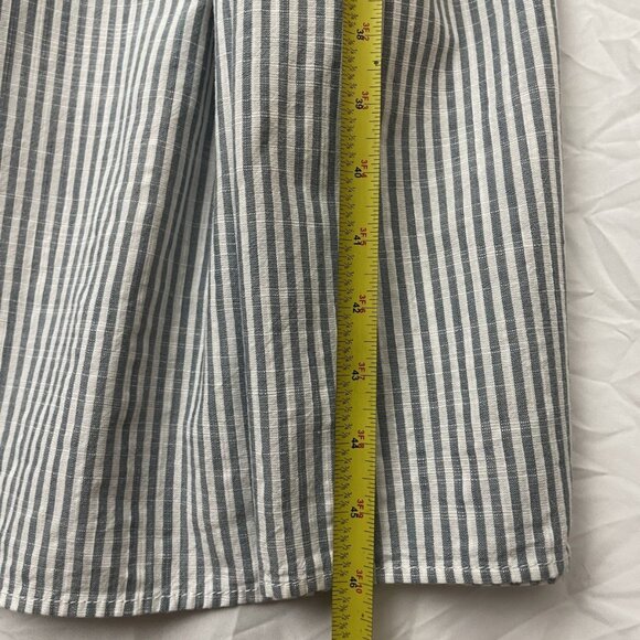 Isabel & Ingrid Dress Striped Blue White Sleeveless Size Small NWT - Picture 6 of 13